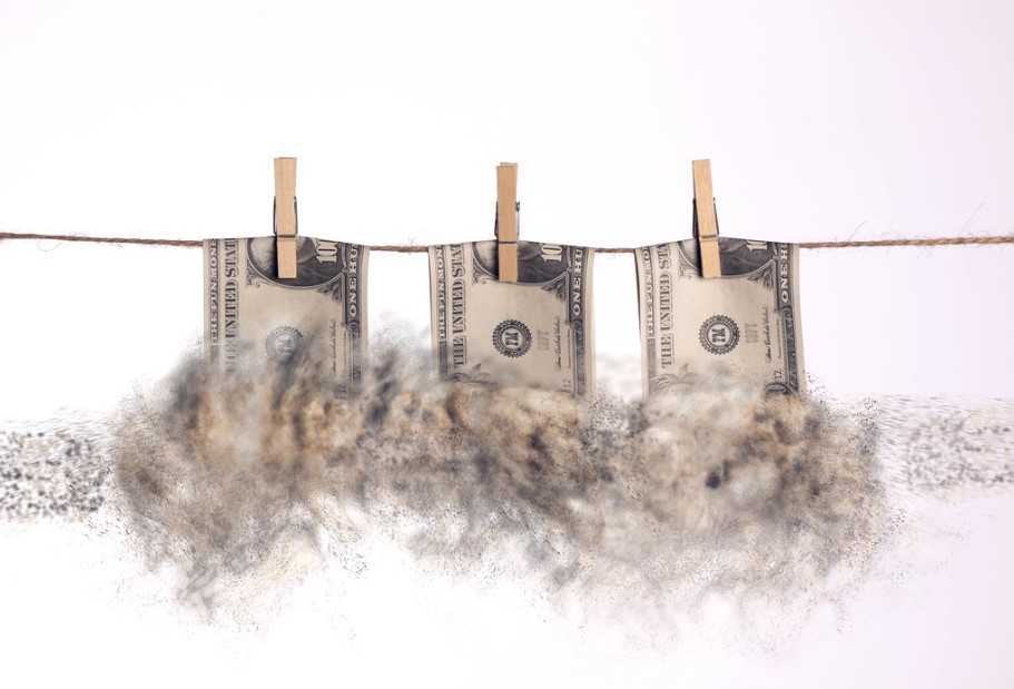 Dollar bills with smoke hanging on a clothes line _ 🇩🇪Prof… _ Flickr